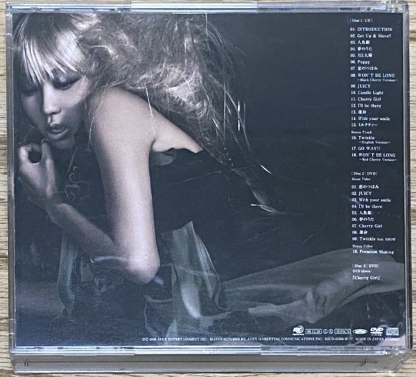 Photo2: Koda Kumi - Black Cherry (CD + DVD + "Cherry Girl" film DVD Version) (2)
