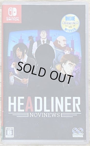 Photo1: Headliner: NoviNews (ヘッドライナー：ノヴィニュース) [Full English on Cart] (1)