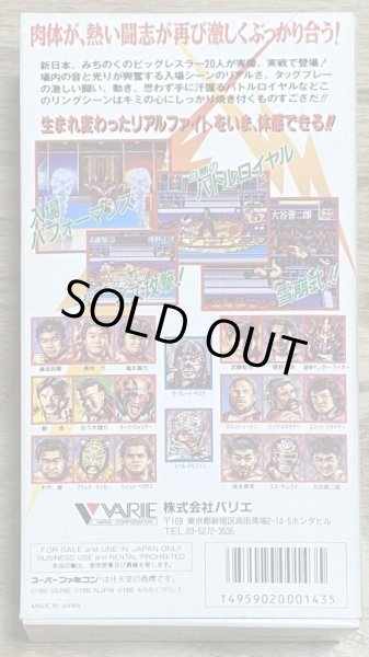 Photo2: Shin Nippon Pro Wrestling '95: Tokyo Dome Battle 7 (新日本プロ ’95闘強導夢バトル7) [Boxed] (2)