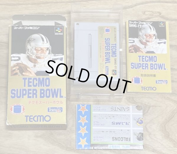 Photo7: Tecmo Super Bowl (テクモスーパーボウル) [Boxed] (7)