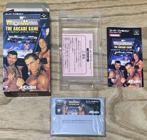 Photo7: WrestleMania The Arcade Game (レッスルマニア・ジ・アーケードゲーム) [Boxed] (7)