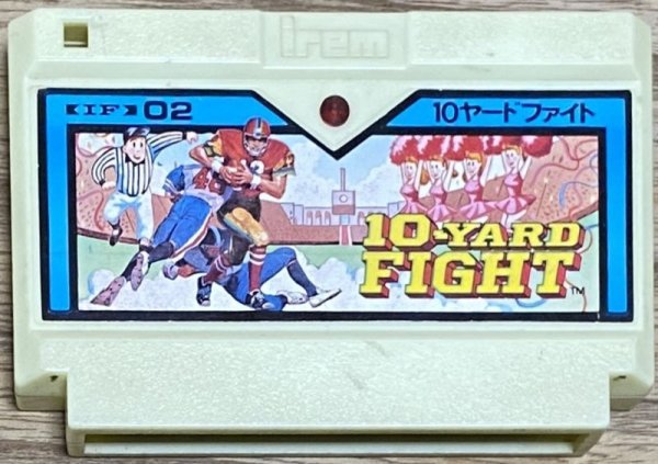 Photo1: 10-Yard Fight (10ヤードファイト) with working LED light (1)