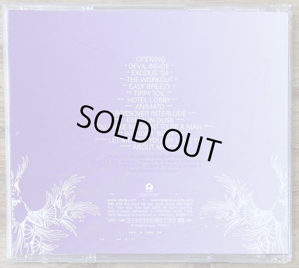 Photo4: Utada Hikaru / Utada -  Exodus [English Language Album] (First Print Edition with Slipcase) (4)