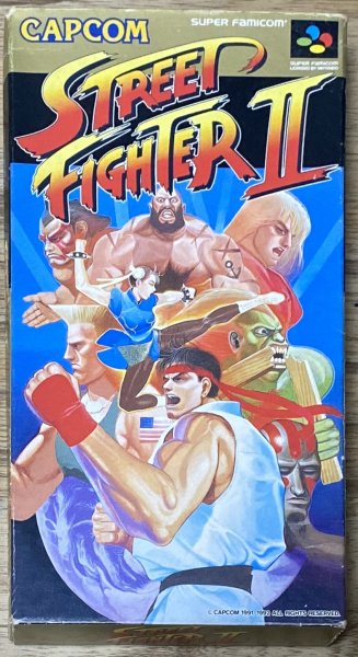 Photo1: Street Fighter 2 (ストリート ファイターII) [Boxed] (1)