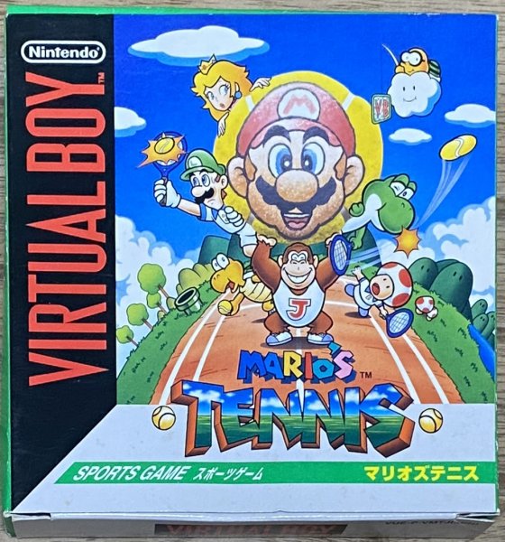 Photo1: Mario's Tennis (マリオズテニス) [Boxed] (1)