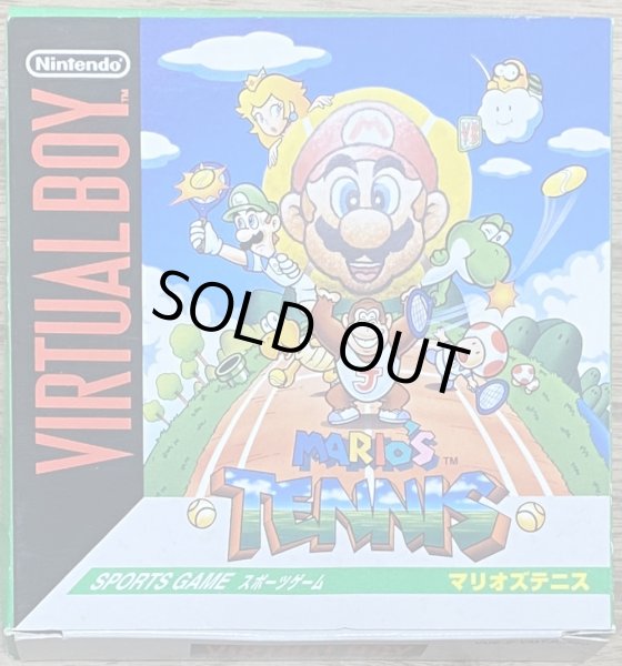 Photo1: Mario's Tennis (マリオズテニス) [Boxed] (1)