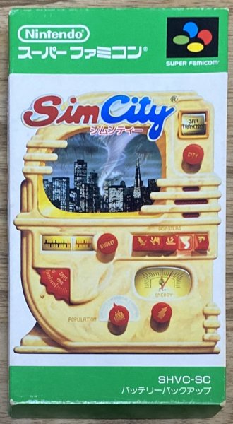 Photo1: Sim City (シムシティ) [Boxed] (1)