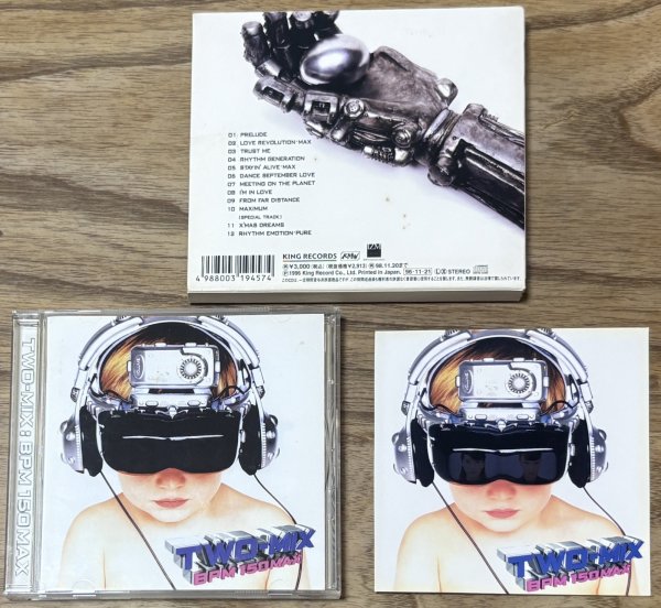 Photo3: TWO-MIX - BPM 150 Max w/ slipcase and sticker (3)