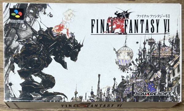 Photo1: Final Fantasy VI (ファイナルファンタジーVI) [Boxed] (1)