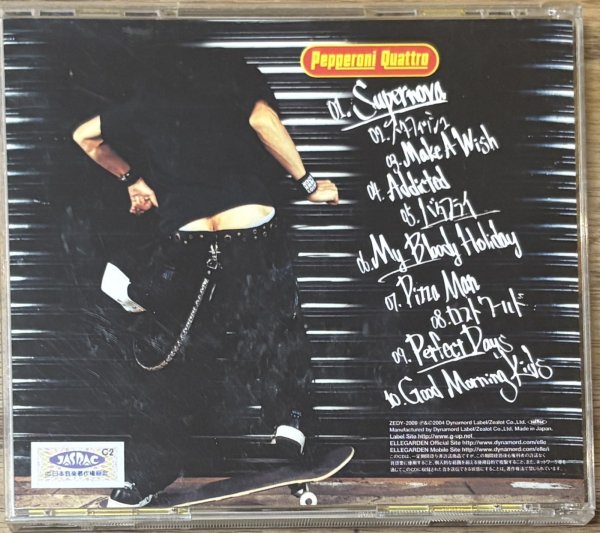Photo2: Ellegarden - Pepperoni Quattro w/ sticker and English Lyric translation booklet (2)
