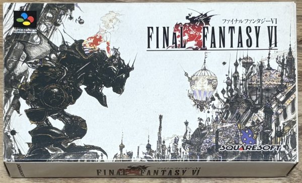 Photo1: Final Fantasy VI (ファイナルファンタジーVI) [Boxed] (1)