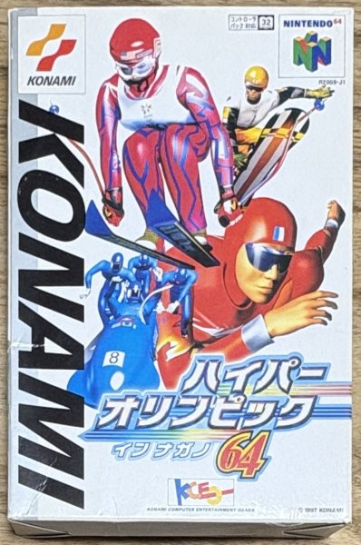 Photo1: Nagano Winter Olympics '98 / Hyper Olympics in Nagano (ハイパーオリンピック イン ナガノ) [Boxed] (1)