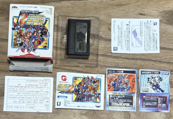 Photo7: Super Robot Wars Compact 2 Chapter 2 (スーパーロボット大戦COMPACT2 第2部 宇宙激震編) [Boxed] w/collector cards (7)