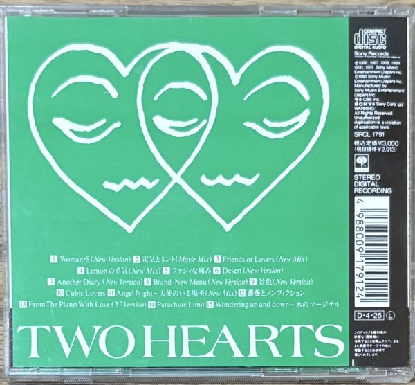 Photo2: PSY・S (Psy-S) – Two Hearts [Best of Album] /Psudo-holographic cover 1st edition (2)
