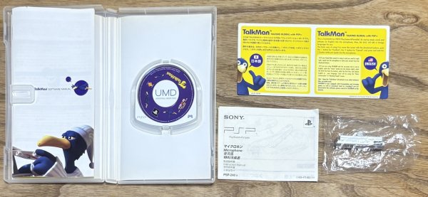 Photo3: Talkman (トークマン) w/PSP Microphone [Menus can be set to English] (3)