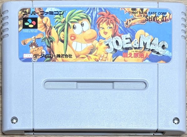 Photo1: Joe & Mac: Caveman Ninja (ジョー&マック 戦え原始人) (1)