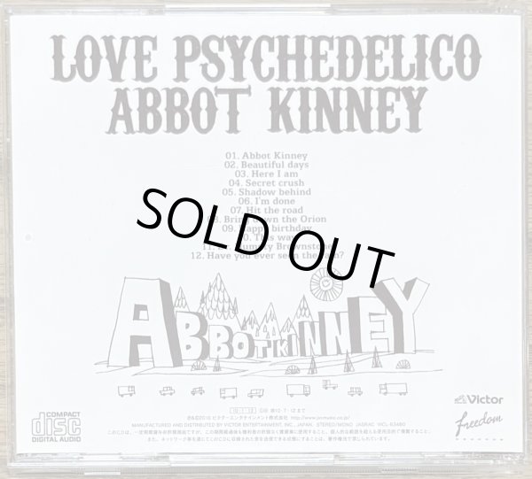 Photo2: Love Psychedelico ‎– ABBOT KINNEY (2)