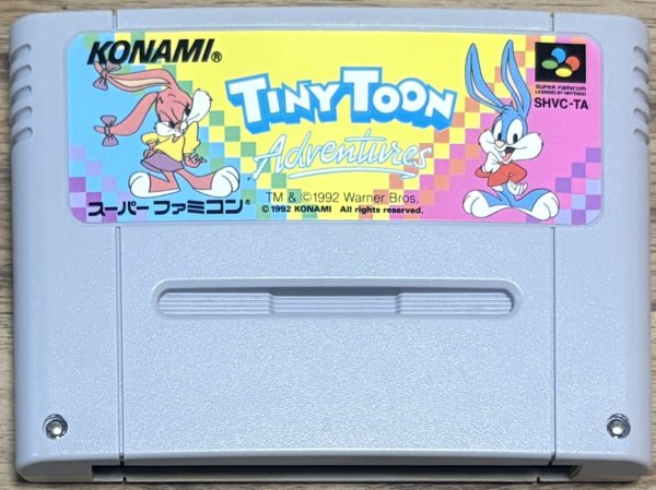 Photo1: Tiny Toon Adventures: Buster Busts Loose! / Tiny Toon Adventures (タイニートゥーンアドベンチャーズSFC) (1)