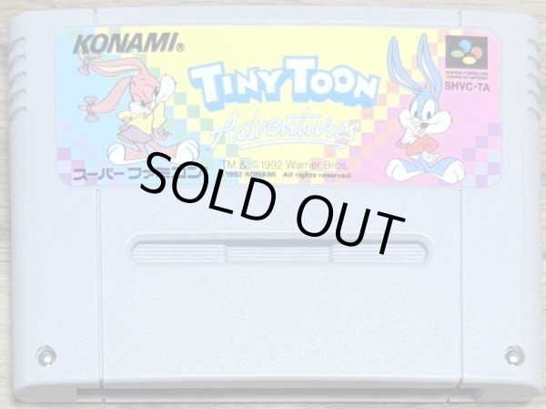 Photo1: Tiny Toon Adventures: Buster Busts Loose! / Tiny Toon Adventures (タイニートゥーンアドベンチャーズSFC) (1)