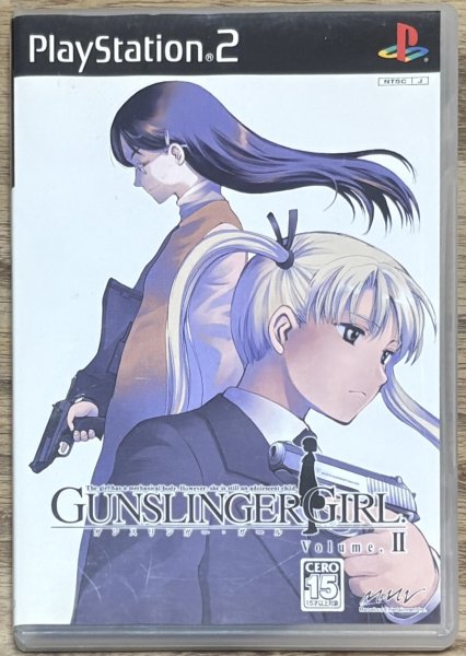 Photo1: Gunslinger Girl Volume. 2（ガンスリンガー・ガール Volume. 2）w/ Anime DVD [No manual] (1)