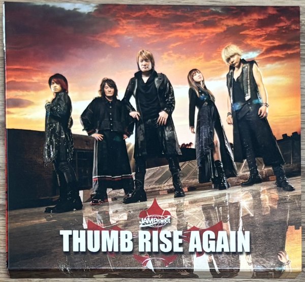 Photo1:  JAM Project - THUMB RISE AGAIN w/ slipcase (1)