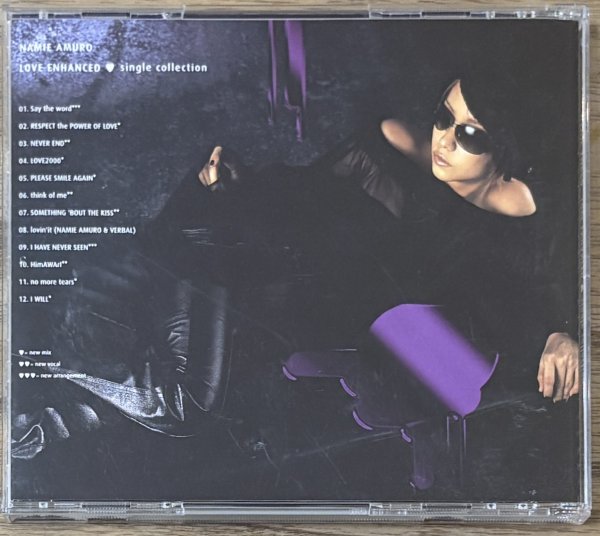 Photo2: Amuro Namie (安室 奈美恵) - LOVE ENHANCED ♥ single collection (2)