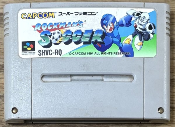 Photo1: Mega Man Soccer / Rockman Soccer (ロックマンズサッカー) (1)