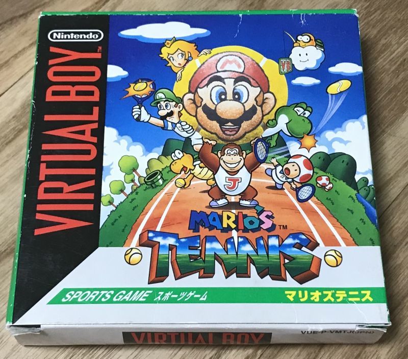 Mario S Tennis マリオズテニス Boxed Japan Retro Direct