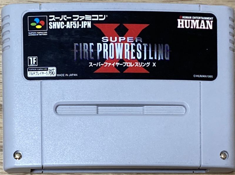 Super Fire Pro Wrestling X スーパーファイヤープロレスリングx Japan Retro Direct