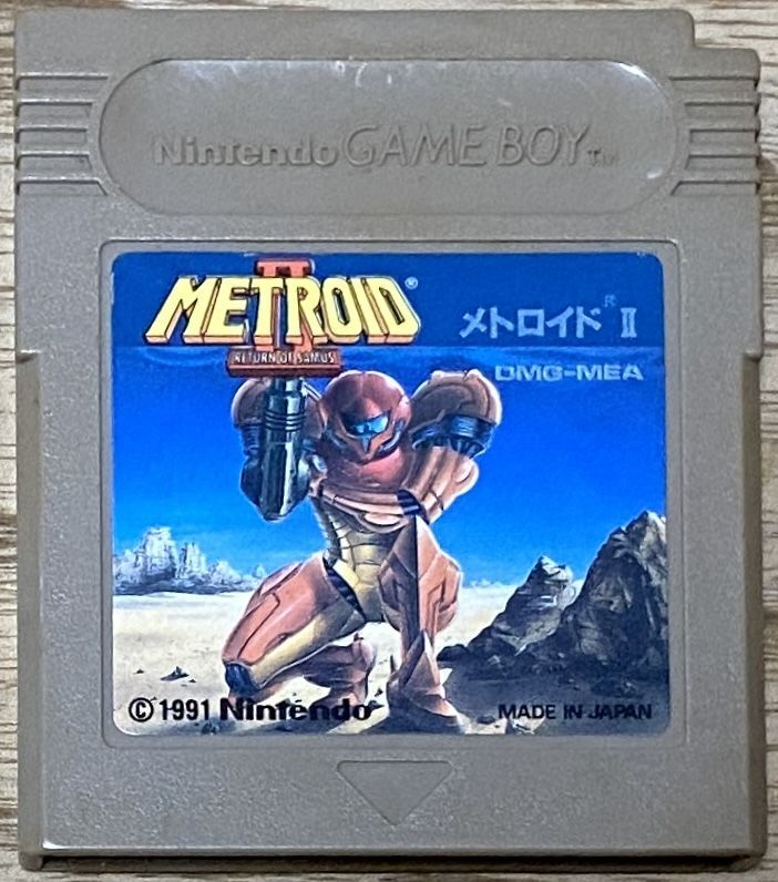 メトロイド2 METROID Ⅱ RETURN OF SAMUS ゲームボーイ携帯用ゲーム 