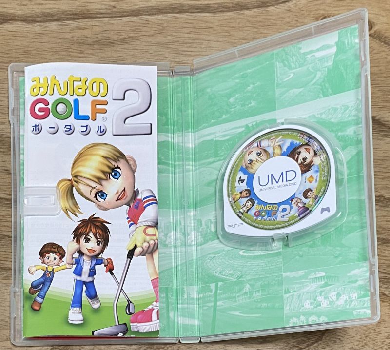 Minna No Golf Portable 2 (みんなのGOLF ポータブル2) - Japan Retro
