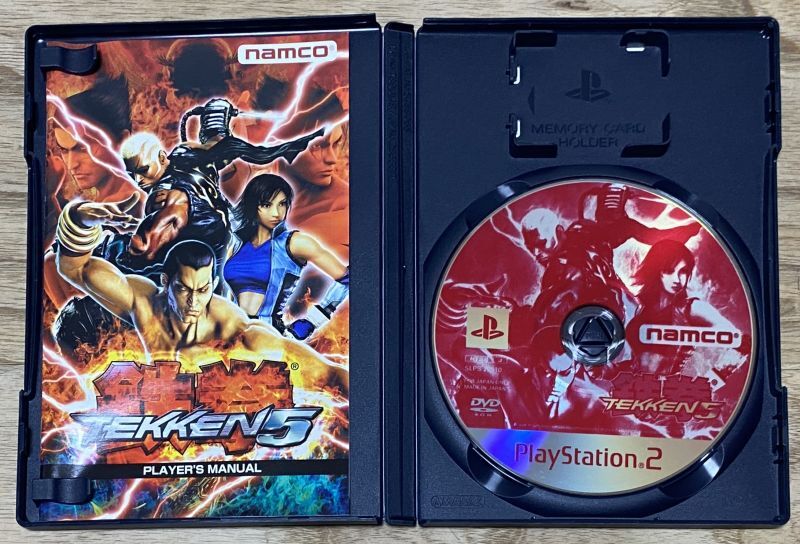 Tekken 5 PS2 NAMCO Sony PlayStation 2 From Japan