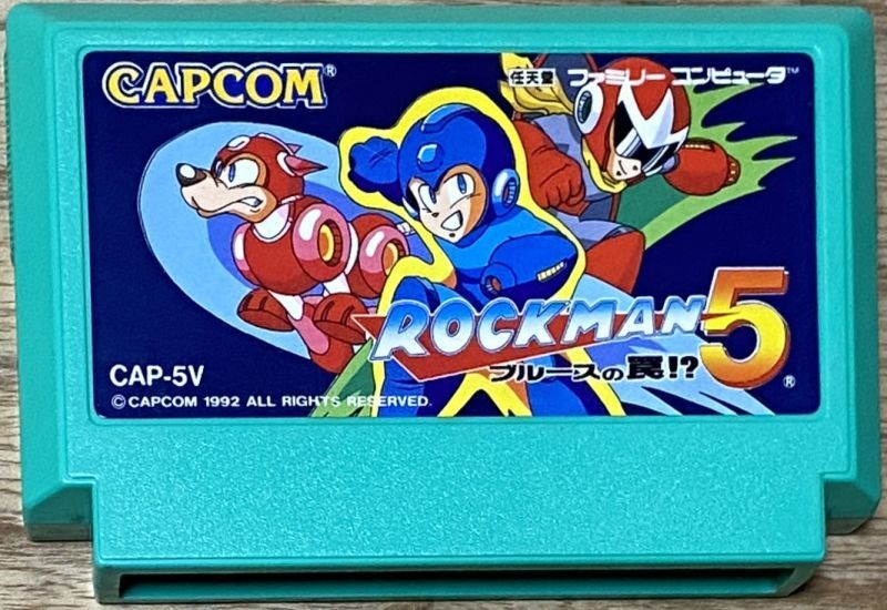 Mega Man 5 / Rockman 5: Blues no Wana!? (ロックマン5 ブルースの罠