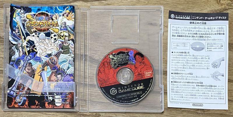 Game Cube GC Nintendo Gamecube　ONE PIECE GRAND BATTLE!3 & RUSH SET